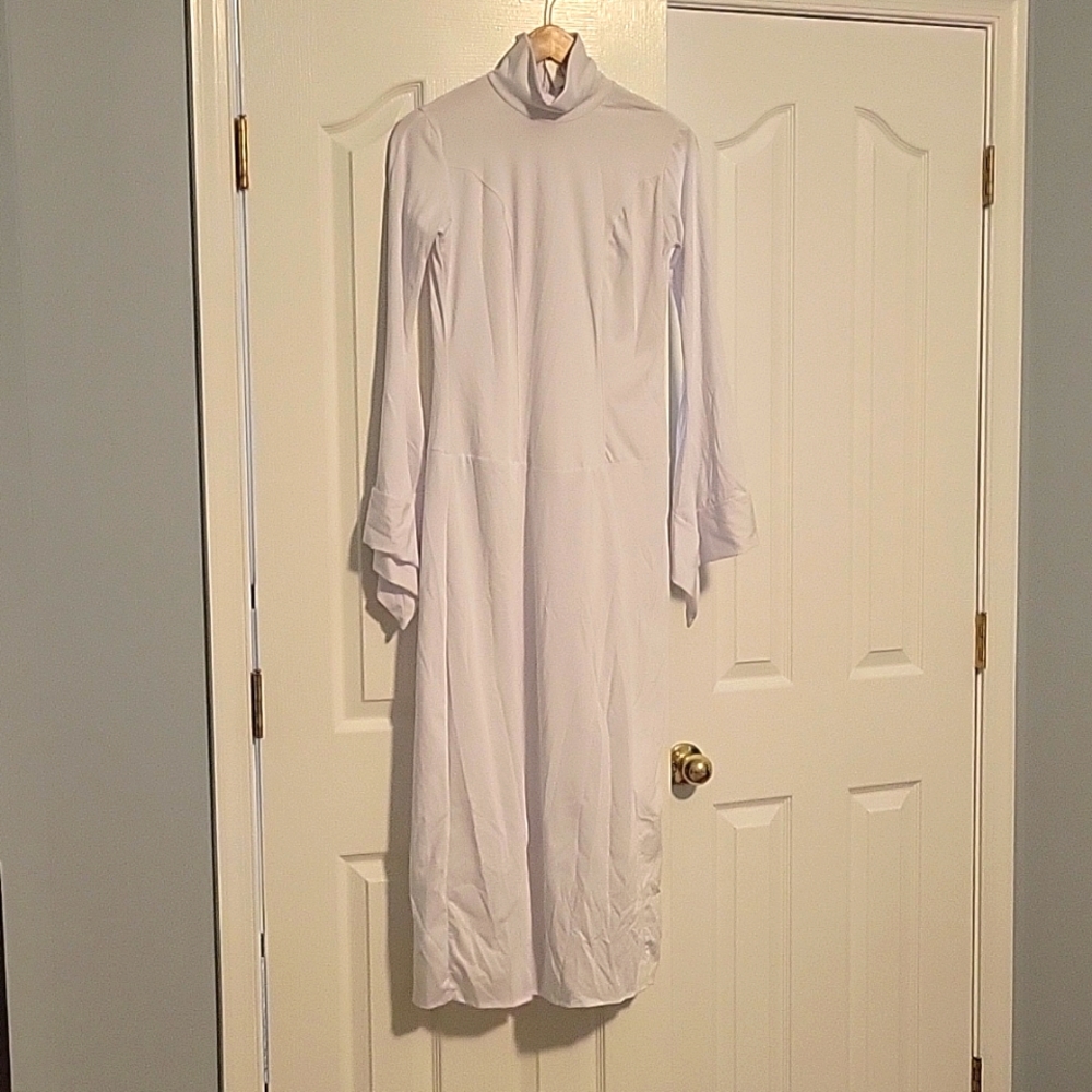 Star Wars White Long Sleeve Dress